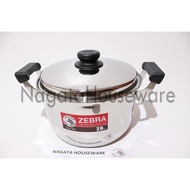 Stainless Steel Sauce Pot Cooking Pot/ Zebra Pot/ Soup Pot/ Soup Pot/ Zebra Sauce Pot 28cm 160028 Or