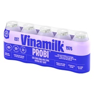 Lốc 5 chai sữa chua uống men sống Vinamilk Probi vị việt quất 65 ml (từ 1 tuổi)