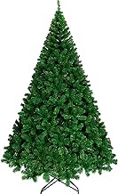 210cm(6.8ft) Decoration Artificial Christmas Tree,Premium Spruce Hinged Christmas Tree With Solid Metal Legs,removable Christmas Pin(Christmas tree gifts) (Green 240cm(7.8ft)) Commemoration Day