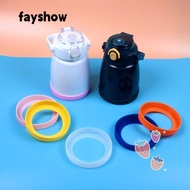 FAYSHOWSG 11.5/12/12.5cm Water Cup Protective Cover, Anti-slip Silicone Boot for Water Bottle,  Roun