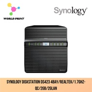 SYNOLOGY DiskStation DS423 4BAY/REALTEK/1.7GHZ-QC/2GB/2GLAN