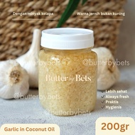 200gr Baceman Garlic in coconut oil Garlic in oil