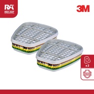 [1PAIR] 3M 6059 Gas and Vapour Filter, ABEK1 (Cartridge only)