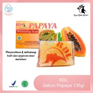 Rdl Papaya Papaya Soap Papaya Whitening Soap 135gr Papaya Soap) Halal Original BPOM