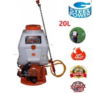 STEEL POWER STP-708F Knapack PowerSprayer /Pump Racun /Petrol Engine (20L)
