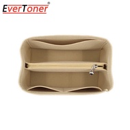 Eversoner รู้สึกว่าเป็นผู้จัดกระเป๋าสอดสำหรับผ้าซับในกระเป๋าถือผู้จัดงานกระเป๋าเครื่องสำอางแบบพกพา L