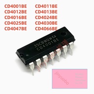 5PCS CD4001BE CD4011BE CD4012BE CD4013BE CD4016BE CD4024BE CD4025BE CD4030BE CD4047BE CD4066BE DIP-1