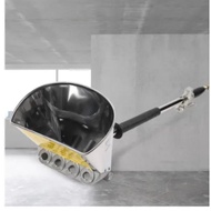 Cement Mortar Plaster Hopper Spray Gun Air Stucco Sprayer for Ceiling
