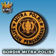 GROSIR BORDIR MITRA POLISI Atribut Bordir Satpam Terbaru Security Terbaru Bordir Satpam Terbaru Bord