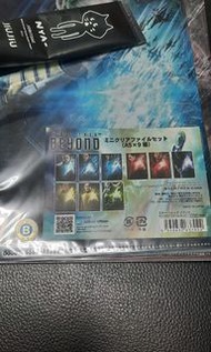 日本電影周邊 STAR TREK:BEYOND星際爭霸戰：浩瀚無垠角色A5資料夾組