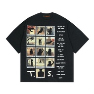 TAYLOR SWIFT 1989 RELAXED FIT TSHIRT BLACK