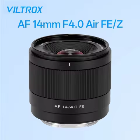 Viltrox AF 14mm F4.0 Air FE/Z Full Frame Auto Focus Ultra-Wide Prime Lens for Sony E Mount A7CII A7I