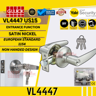 Yale VL4447 Essential Series Tubular Lever Handle Set (Door Handle) Tombo lock lever handle yale