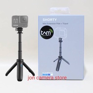 Gopro shorty mini extension pole + tripod original selfie stick mini tripod/