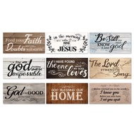 16 designs Bible verse wood sign wall decoration