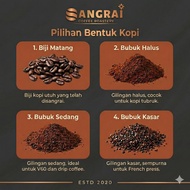 Kopi Arabika Wine Wonosobo 200 Gram Medium Roast murni tanpa campuran