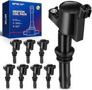 KAX Ignition Coil Packs,8 Pack FD508 Fit for 2005 2006 2007 2008 F150,Expedition,F250 Super Duty,M-u
