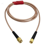 [HOT P] Microdot 10-32UNF L5ชายไปยัง SMA ตัวผู้ปลั๊ก RG316สาย Coax ช่องต่อสายไฟสำหรับ Accelerometer 