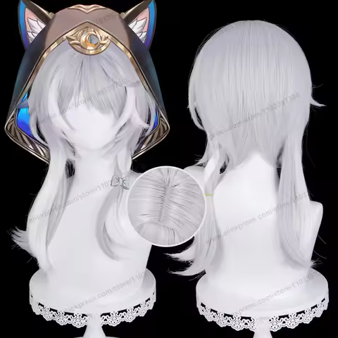 HSR Cipher Cosplay Wig Cifera 65cm Long Women Hair Anime Cosplay Wig Halloween Heat Resistant Synthe