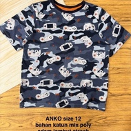 KATUN ANKO full print cotton t-shirt with playstation motif for teenagers, size 12 7T 8T 9T