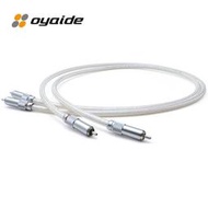 原裝日本 Oyaide 歐亞德 AZ910 5N純銀 旗艦信號線HIFI RCA音頻線
