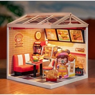 Rolife Super Creator Burger Shop DW010 - Robotime - DIY Miniature