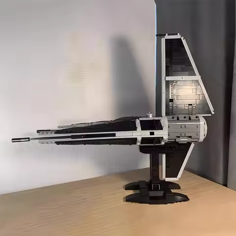 MOCER Space Wars Scout Wepon Empire TIE Seeker Fighter MOC Spy Plane Spaceship Sets Building Blocks 