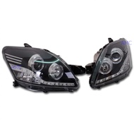 ไฟหน้าแต่ง โปรเจคเตอร์ PROJECTOR รุ่น โตโยต้า วีออส TOYOTA VIOS ปี 2008 - 2013 โคมดำ หน้าใส 1 คู่ ซ้