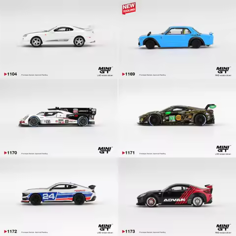 (Pre-Order) blister box MGT 1:64 GR86 LBNation / Dark Horse no.24 / ARX-06 GTP no.93 Diecast Collect