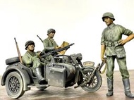 BMW R75 With sidecar 二戰德軍1/35