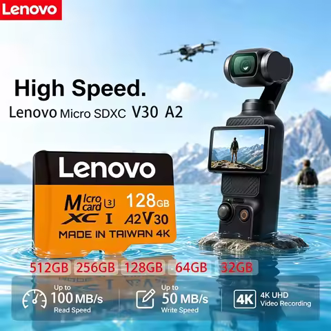 Lenovo Original High-Speed SD Card 512GB Extreme Micro TF Flash Memory Card 256GB 128GB 64GB for Dro