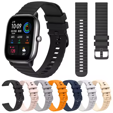 20mm Strap For Amazfit Bip 3 Pro/S Lite/U/GTR 42mm/GTS 4 Mini/2 2E 3 Watch Band Bracelet for Huawei 
