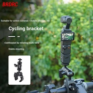 BRDRC Suitable for DJI OSMO POCKET 3 Bicycle Holder Sports Camera Holder Accessories