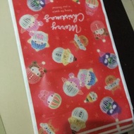 聖誕 小袋 22cm x 16cm 包裝袋 禮物袋 sanrio Hello kitty twinstar Little Twin Stars KiKi LaLa 布甸狗 Pom Pom Purin 