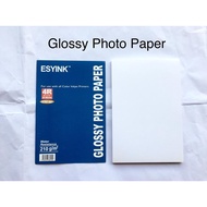 【2nd hand New】Esyink Glossy Photo Paper 210 gsm 4R 20 Sheets Water Resistance