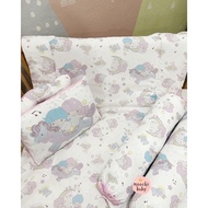 Moochi baby bedcover set baby blanket blanket little twin stars