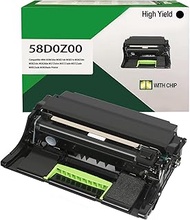 58D0Z00 Imaging Unit Replacement for Lexmark 58D0Z00 Drum Unit Use for B2865dw MS821dn MS821n MS823d