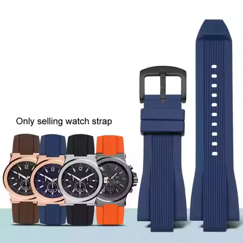 Silicone Watch Strap For Michael Kors Bracelet Mk 8184 8729 9020 MK8152 MK9020 9026 8296 8445 men Wa