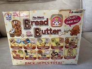 2007年 絕版 Re-Ment Bread & Butter （黃油麵包）微型食玩 (一套10款)