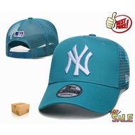 MLB NY Topi Adult New York Yankees Baseball Cap Men Women MLB 9FORTY Mesh Trucker Hat Golf Caps Embr