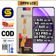 LCD OPPO A3x/ A5 2025/ A60 4G/ A3 2024/ A3 Pro 5G/ A5 Pro/ A5x Compatible For Glass Original Touch S
