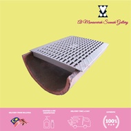 12x18 HD PLASTIC DRAIN COVER UV BLACK