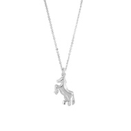 Horse Silver Necklace 12生肖系列 馬動物造型純銀項鍊 送禮推薦