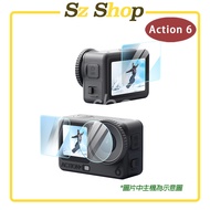 DJI Action 6 9H Screen Tempered Film/Action 6 Protector/Action 6 Protector Film