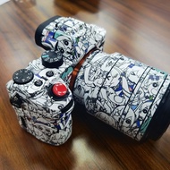 [Camera-Lens Sticker] [Circuit Black] Walking Donkey Suitable for Sony FX3 A1 A9 a7 Sticker a7m3 m2 