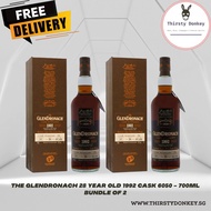 The Glendronach 28 Year Old 1992 Cask 6050 - 700ml (Bundle of 2)