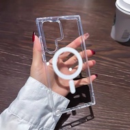 Case S24ultra Matte Magnetic Rechargeable For SAMSUNG S24 ultra plus S24ultra S24Plus Mobile Phone