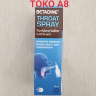 ORIGINAL Betadine Throat Spray 50ml Betadine Sore Throat bukan Nasal