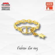 Youloong Cincin CD design EMAS916/Fashion ring design 916GOLD