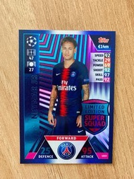 Topps Match Attax Neymar Limited Edition